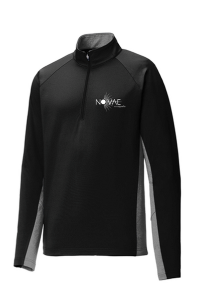 Sport Wick Stretch colorblock 1/4 zip pullover - CC23