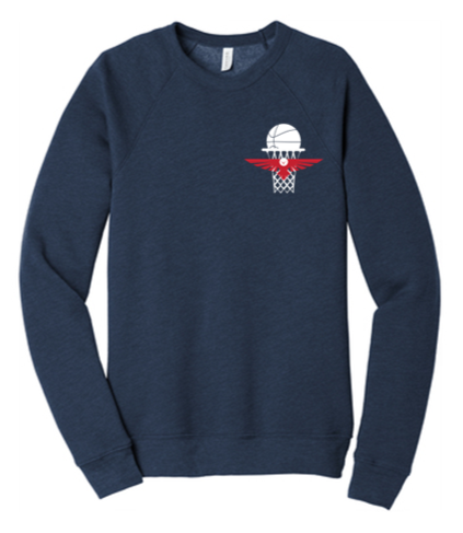 Sponge Fleece Raglan Sweatshirt-CL23
