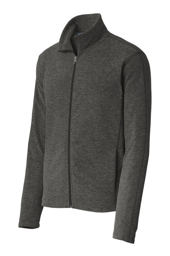 Unisex Heather Microfleece Full-Zip Jacket- Dayton VAMC24