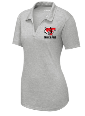 Tri-Blend Wicking Polo Ladies and Unisex-  FTrack25