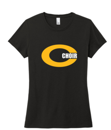 Ladies Cut Tri Blend Tee -CC23