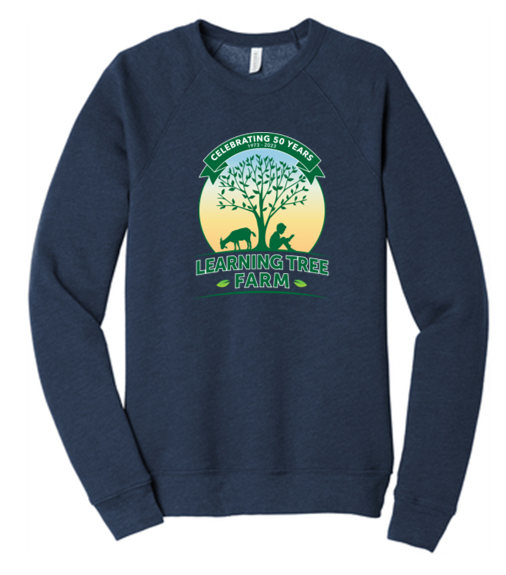 50th Anniversary Crew Sweatshirt Sponge Fleece- LTFSS