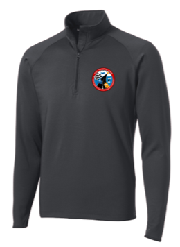 Unisex 1/4 Zip Pullover- GRILL