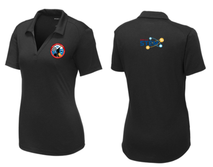 Tri-Blend Wicking Polo Ladies-GRILL
